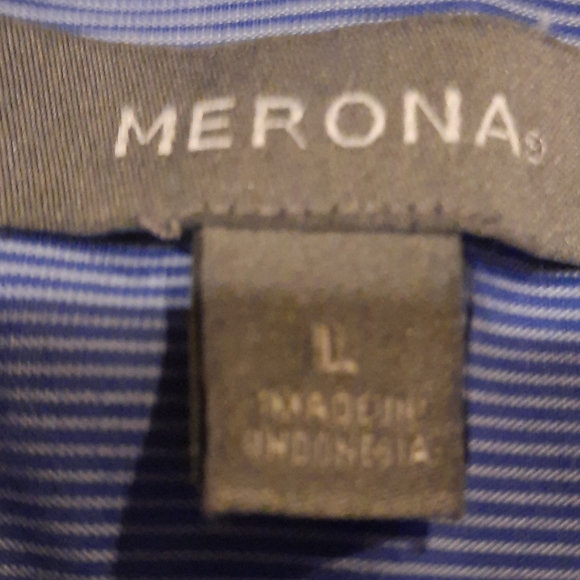 MERONA MEN'S  DRESS  SHIRT 👔 - Picture 4 of 5